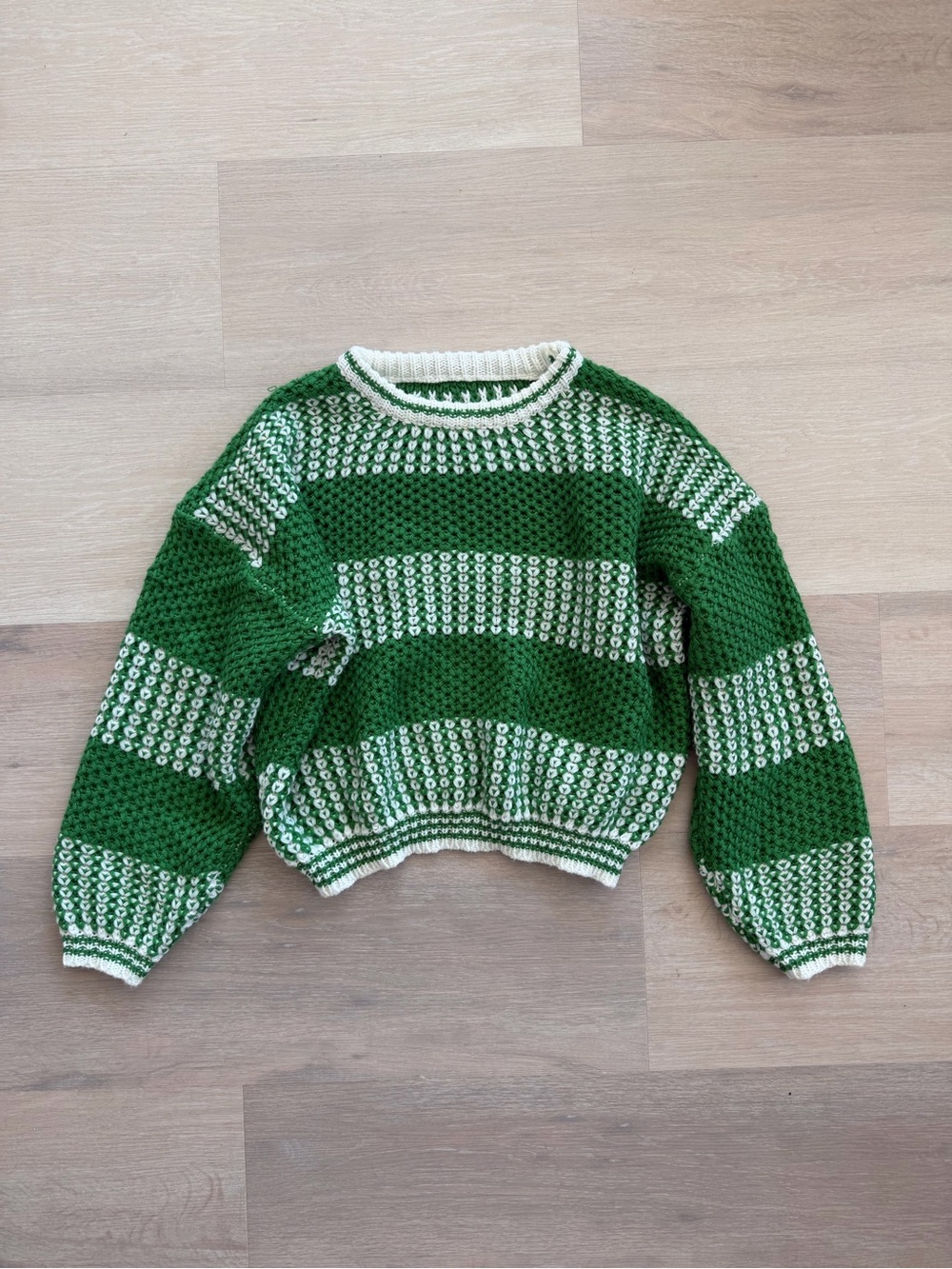 Crochet Philly Eagles Sweater
